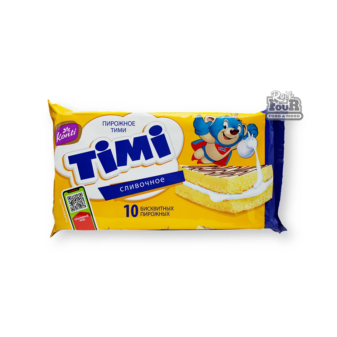 Թխվածք բիսկվիթային «Konti Timi» սերուցքային 330գ